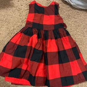 Toddler plaid dress